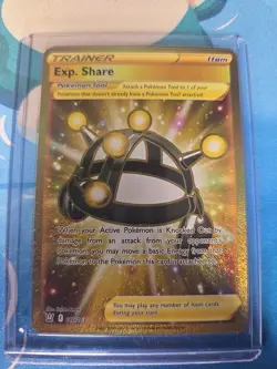 Pokemon TCG Exp. Share 180/163 Sword & Shield Battle Styles Secret Rare NM - Image 1