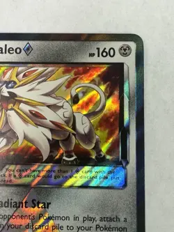 Pokemon Solgaleo Prism Star 89/156 Ultra Prism Ultra Rare Holo LP - Image 3