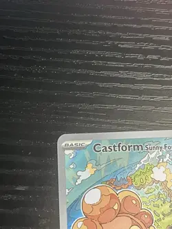Pokemon TCG Castform Sunny Form 195/191 Surging Sparks Full Art Nintendo 2024 NM - Image 3