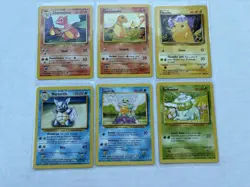 Pokemon TCG Base Set Original WOTC Near Complete Common/Uncommon Set NM-NP - Image 1