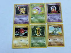 Pokemon TCG Base Set Original WOTC Near Complete Common/Uncommon Set NM-NP - Image 3