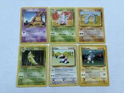 Pokemon TCG Base Set Original WOTC Near Complete Common/Uncommon Set NM-NP - Image 5