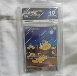Helioptile 143/132 - Ace 10 (Perfect Subs) - IR - Mega Evolutions - Pokemon TCG - Image 1