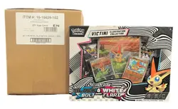Pokemon Scarlet & Violet Unova Victini Illustration Collection Box - 6 Box Case - Image 1