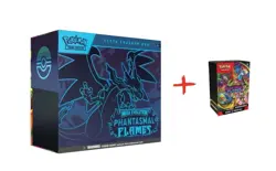 POKEMON ME02 PHANTASMAL FLAMES ETB + BOOSTER BUNDLE CONFIRMED ORDER NOV🎄 - Image 1