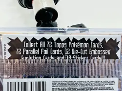 Pokemon 1998 The First Movie Topps Black Logo 8 Card Pack ( 1 Foil Card P/pack) 41116307522 - Image 4