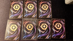 Lorcana First chapter The Lion king lot of 7 w/ 1 foil card Simba, Timon, mufasa - Image 2