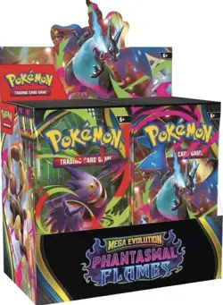 Pokemon Phantasmal Flames Booster Box New Sealed- Presale (11/25) - Image 1