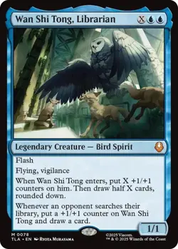Wan Shi Tong, Librarian - Foil Mythic MtG Card TLA 78 avatar - Image 1