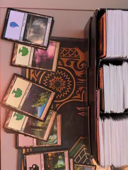 MTG 2000+ Basic Lands Mixed Card lot inc swamp,mountain, islnad,plains, forest - Image 2