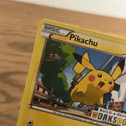 Pokemon Card - Pikachu 20/108 - Build a Bear - Promo - Image 2