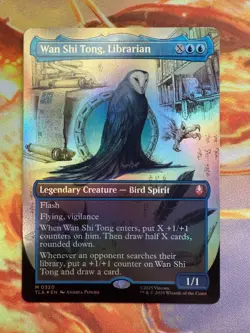 MTG TLA 320 Wan Shi Tong, Librarian NM EN Borderless Foil - Image 1