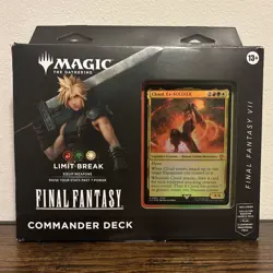 Magic The Gathering Final Fantasy Limit Break Commander Deck Brand New MTG TCG - Image 1