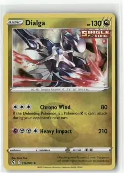 Dialga 112/203 Holo - Evolving Skies - Pokemon TCG NM - Image 1