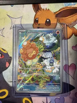 Castform Sunny Form 195/191 Scarlet & Violet Surging Sparks Pokemon TCG 195/191 - Image 1