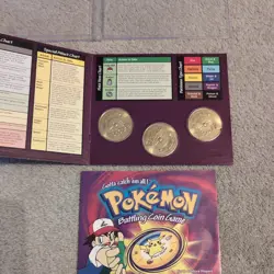Vintage Pokemon Battling Coin Game 2000 - Dratini, Dragonair, Dragonite - Image 3