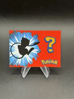 Mew Cracked Ice Holo Who’s That Pokemon Set Peru Us Seller - Image 2