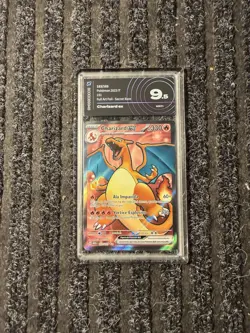 POKEMON CHARIZARD EX 183/165 MEW 151 ITA - Image 3