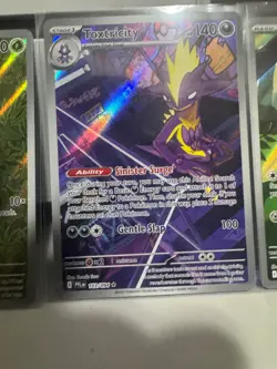 Pokemon Phantasmal Flames Lot 3 Illustration Rare: Toxtricity Nymble Togedemaru - Image 3