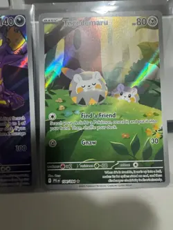 Pokemon Phantasmal Flames Lot 3 Illustration Rare: Toxtricity Nymble Togedemaru - Image 4