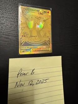 Pokemon Mega Charizard EX 130/094 Phantasmal Flames ENGLISH IN HAND READY TOSHIP - Image 1