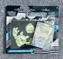 Pokemon TCG Scarlet & Violet Black Bolt Tech Sticker Collection ⚡ - Image 1