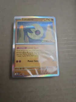 Mega Evolution Lunatone Prerelease Build and Battle Deck Sealed Pokemon TCG - Image 1