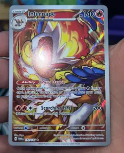 Pokemon TCG: Infernape 173/167 - IR -Twilight Masquerade - *NM* - Image 2