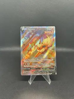Pokemon TCG Flareon v SWSH179 Promo Near Mint Condition - Image 1