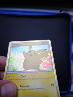 Pokemon TCG Vintage Pikachu PWC World Collection Holo. ITALIAN Version 2010 - Image 3