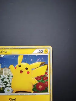 Pokemon TCG Vintage Pikachu PWC World Collection Holo. ITALIAN Version 2010 - Image 5