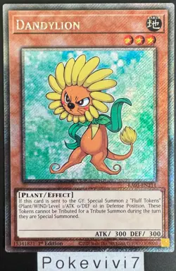 Carte YU-GI-OH! DANDYLION RA03-EN211 PSR NEUF - Image 1