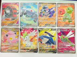 Pokemon TCG - Full Art Pokemon Card Lot Of 8 - Image 1