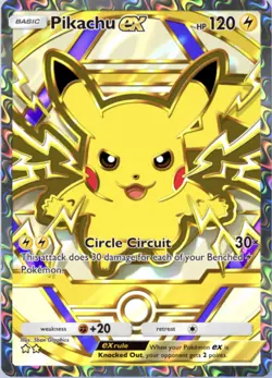 Pikachu EX PTCGP - Pokemon TCG Pocket (Digital Card - Trade Me Anything!) - Image 1