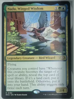 ~ Nadu, Winged Wisdom ~ NM ~ Modern Horizons 3 ~ MTG ~ - Image 1