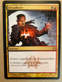 MTG 1x Dreadbore Return to Ravnica Modern Magic the Gathering Card x1 LP - Image 1