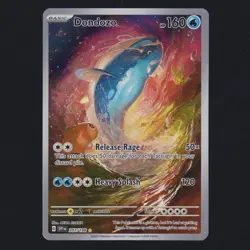 Dondozo 207/198 Illustration Rare Scarlet & Violet Base Pokemon TCG NM 🔥 - Image 1