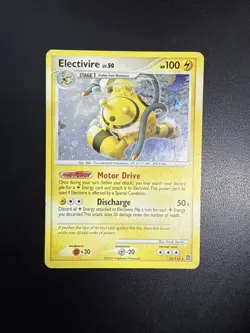 FREE SHIPPING Electivire Holographic MP- Pokemon (Secret Wonders #25/132) Holo - Image 1