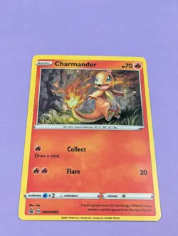 Charmander - SWSH092 - Promo Sword & Shield Promo - Pokemon - NM - Image 1