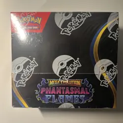Pokemon Mega Evolutions Phantasmal Flames Booster Display Box read description - Image 1
