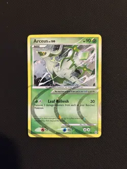 Arceus LV.100 AR2 Holo Pokemon Platinum Arceus - LP - Image 1
