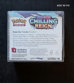 Pokemon TCG Sword & Shield Chilling Reign Booster Box 36 Pks New Factory Sealed 820650818462 - Image 5