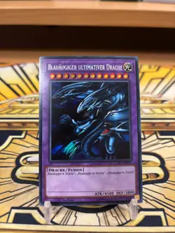 Yugioh Blauaugiger ultimativer Drache LCKC-DE057 Secret Rare - Image 1