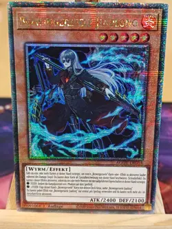 Bezwingerseele Jiaolong AGOV-DE018 Quarter Century Secret Rare Deutsch NM YUGIOH - Image 1