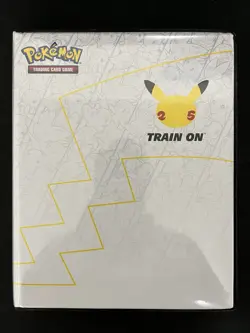 Pokemon First Partner 25th Anniversary Binder & Jumbo Card Lot Of 14 Cards NM - Image 1