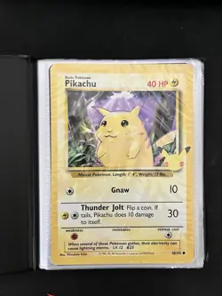 Pokemon First Partner 25th Anniversary Binder & Jumbo Card Lot Of 14 Cards NM - Image 2