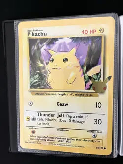 Pokemon First Partner 25th Anniversary Binder & Jumbo Card Lot Of 14 Cards NM - Image 3