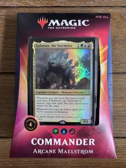 2020 Arcane Maelstrom Commander Deck SEALED Commander Decks Magic MTG 630509943579 - Image 1