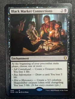 Black Market Connections - Commander Legends Battle for Baldur's Gate (MTG) - Image 1