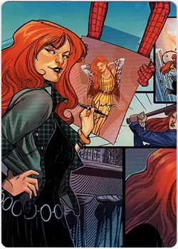 MTG Marvel's Spider-Man Art Series Mary Jane Watson 50/54 - Image 1